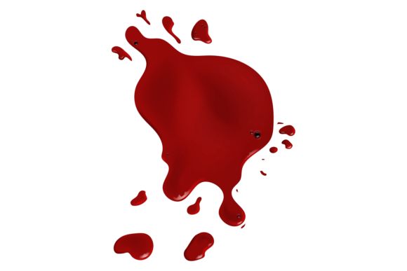 Download Red Paint Blob. Blood Drops. Realistic S - Blob Collection