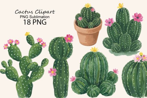Download Cactus Clipart PNG Sublimation - Sublimation Collection