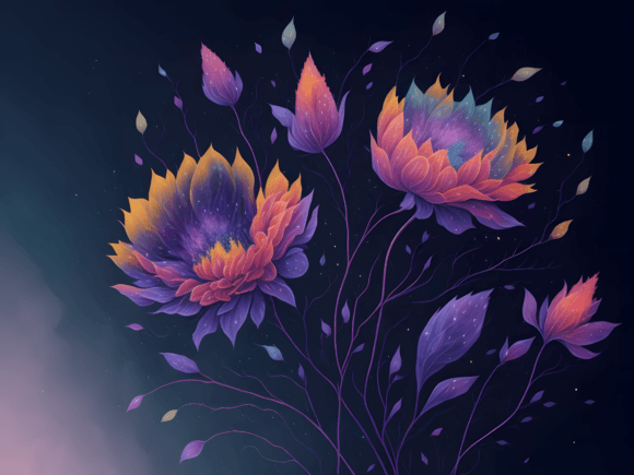 Download Abstract Botanical Art Illustration 8 - Illustration Collection