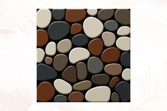 Download Smooth 3D Pebble Stone Pattern - Smooth Collection