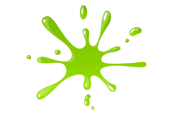 Download Paint Splash. Green Mucus Blob. Slime St - Premium Bundle