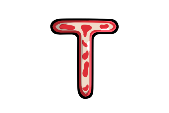 Download The T Stickers Alphabet Illustration - Illustration Collection