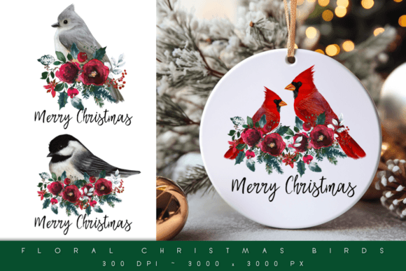 Download Christmas Birds PNG Sublimation Designs - Sublimation Collection