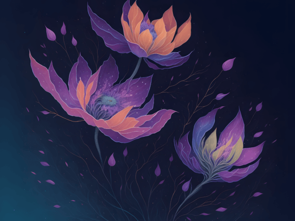 Download Abstract Botanical Art Illustration 1 - Illustration Collection