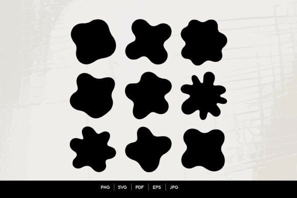 Download Abstract Organic Blob Shapes Set - Blob Collection