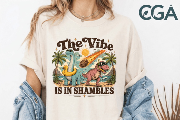 Download The Vibe is in Shambles Retro Png - Retro Collection