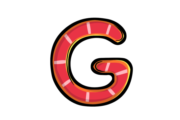Download The G Sweet Kids Alphabet Illustration - Illustration Collection